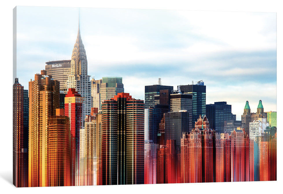 "Urban Stretch Series New York" by Philippe Hugonnard, 40x26x1.5