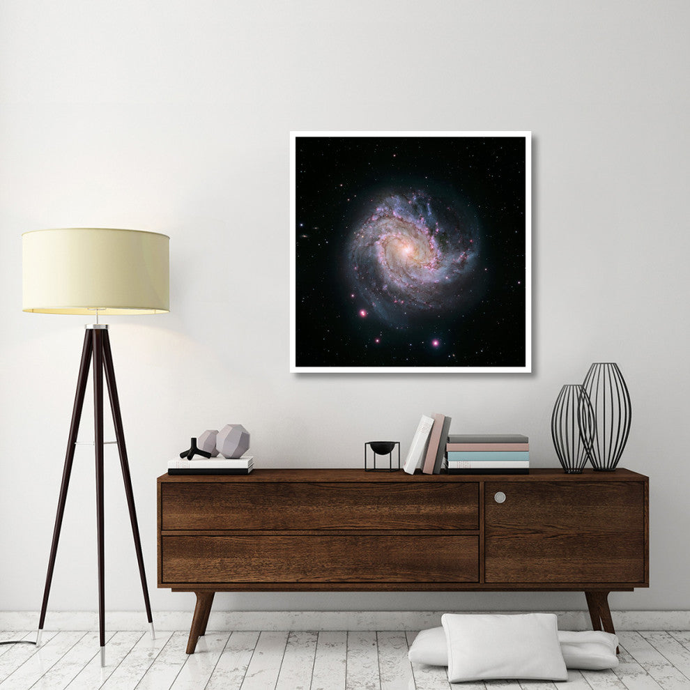 "M83 - Spiral Galaxy (Hubble-Magellan Composite)" Paper Print by NASA, 42"x42"