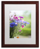 ''Bouquet of Colors'' Matted Framed Canvas Art by Philippe Sainte-Laudy