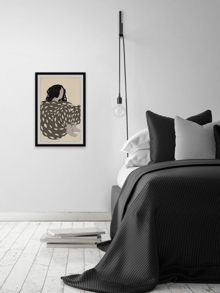 "Make It Happen" Framed Painting Print, 16x24