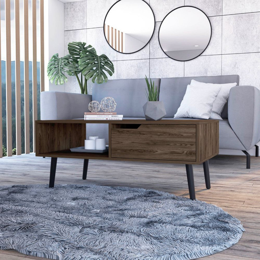 Hamburg Coffee Table Dark Walnut