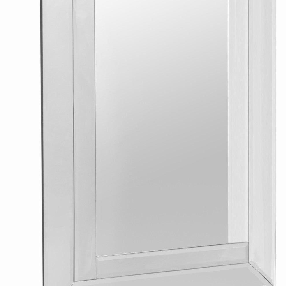Clear Rectangle Full Length Hanging Glass Mirror