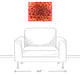 Red Gardenia Close Up Flower 16x20 Canvas Wall Art