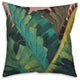 Hand Painted Leaves 18x18 Indoor / Outdoor Pillow