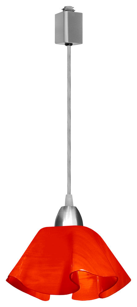 Jezebel Radiance Lily Small Track Light, Fiery Red