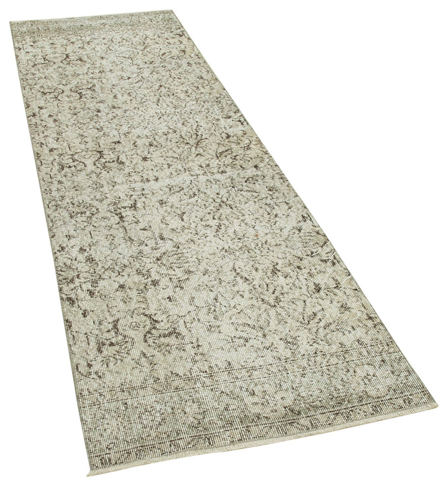 Rug N Carpet - Handmade Turkish 2' 8" x 8' 11" Vintage Hallway Runner Rug