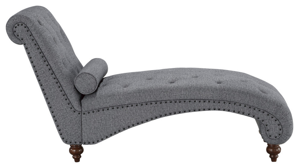 Bolingbrook Chaise, Dark Gray