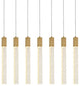 Wade 7-Light Pendant, Satin Gold