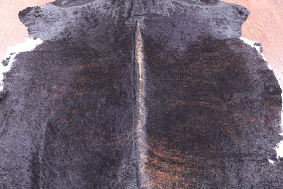 Organic Natural Hair-On Cowhide Area Rug 6' 11" X 6' 1" C1471