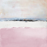 Pink Sea Abstract - 84 x 84 by Lanie Loreth