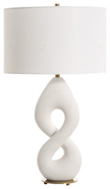 Uttermost Meridian Ivory Stone Table Lamp