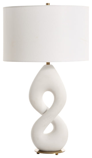 Uttermost Meridian Ivory Stone Table Lamp