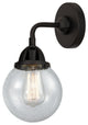 Beacon Sconce, Matte Black, Seedy, Seedy