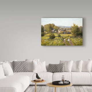Bill Makinson 'Dale Farm' Canvas Art, 24"x16"