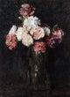 Henri Fantin-Latour Carnations in a Champagne Glass Wall Decal Print