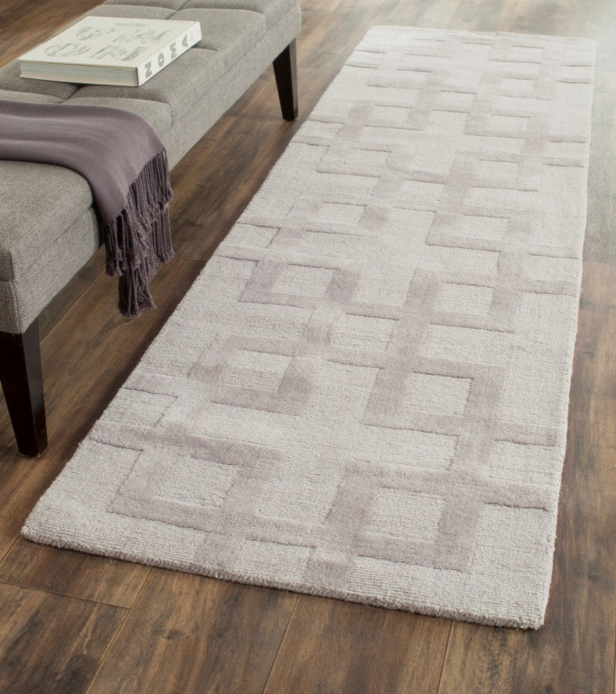 Safavieh Impressions IM311A 6' Square Gray Rug