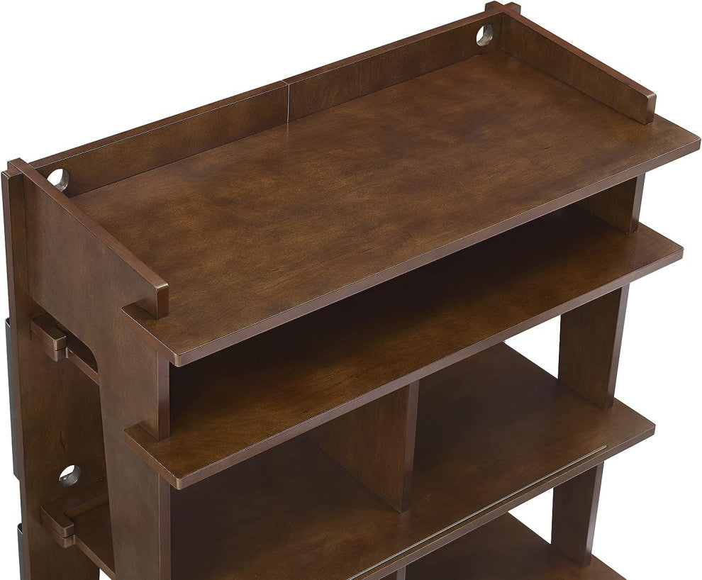 Soho Record Storage Console In Mahogany