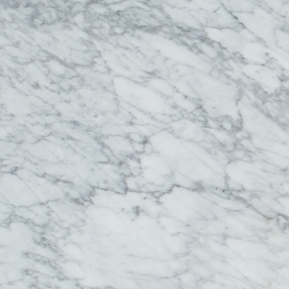 Avanity Emma 73" Vanity Combo, White, Carrara White Marble Top