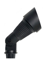 Low Voltage Black Outdoor Directional Fiberglass Bullet- BPL104