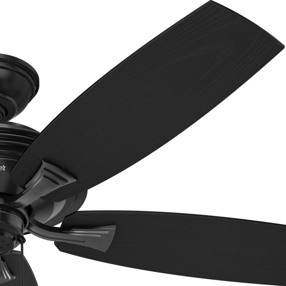 Hunter Fan Company 52" Rainsford Matte Black Ceiling Fan