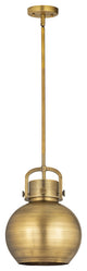 Innovations Lighting 710-1S-BB-M710-10BB Sphere 1 Light 10" Mini Pendant