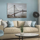 "The Golden Gate Bridge" Mixed Media Iron Hand Painted Dimensional Wall Art