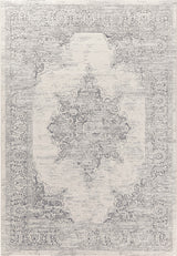 Imperial Ivory/Gray Area Rug, 3.11'x5.7'