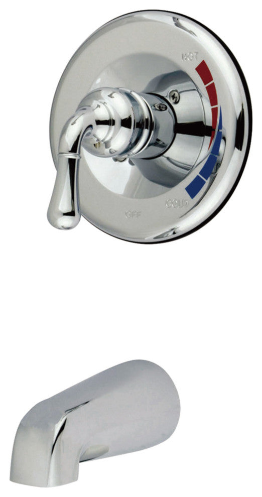 Kingston Brass Tub Only Faucet, Polished Chrome