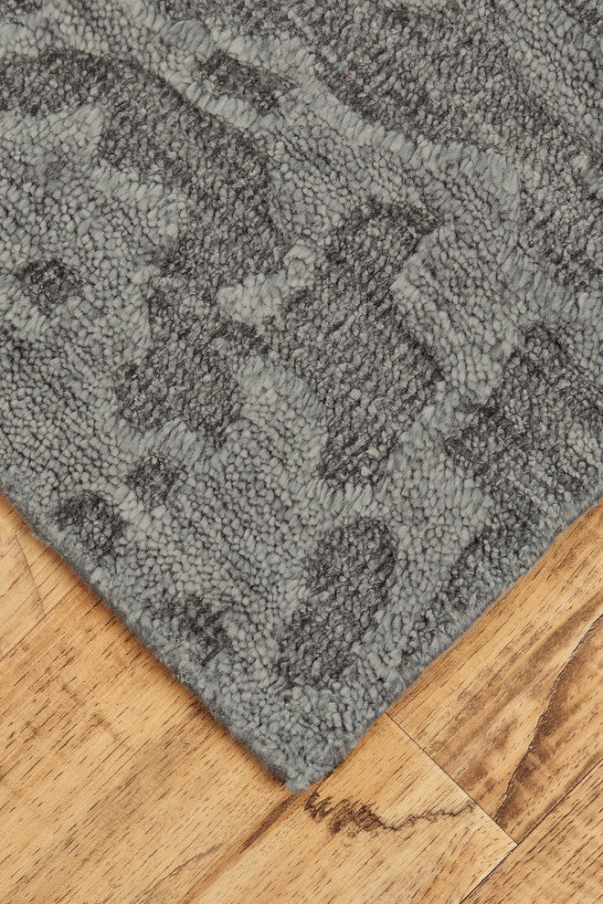 Weave & Wander Ananya Rug, Storm, 5'6"x8'6"