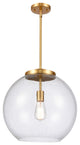 Athens Pendant, Satin Gold, Seedy, Seedy