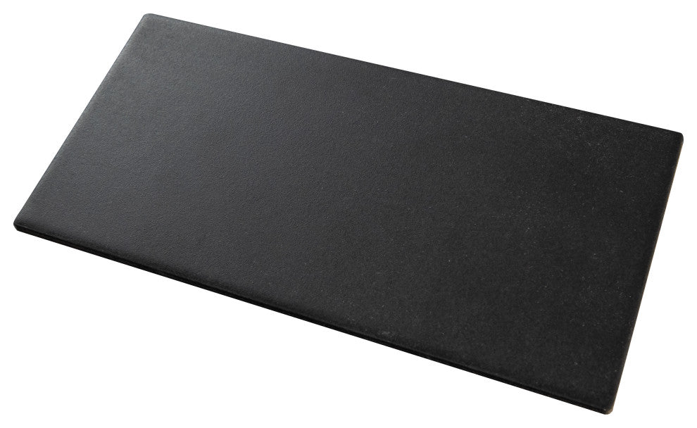 Piscina Brick Matte Nero Porcelain Floor and Wall Tile