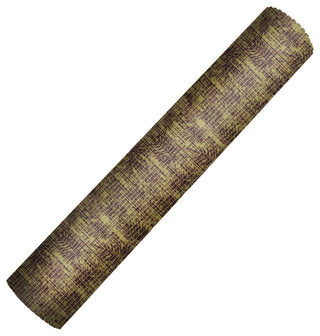 Leaf PVC Bathroom Mat, Beige, 26" x 79", Covers 13.9 sq ft