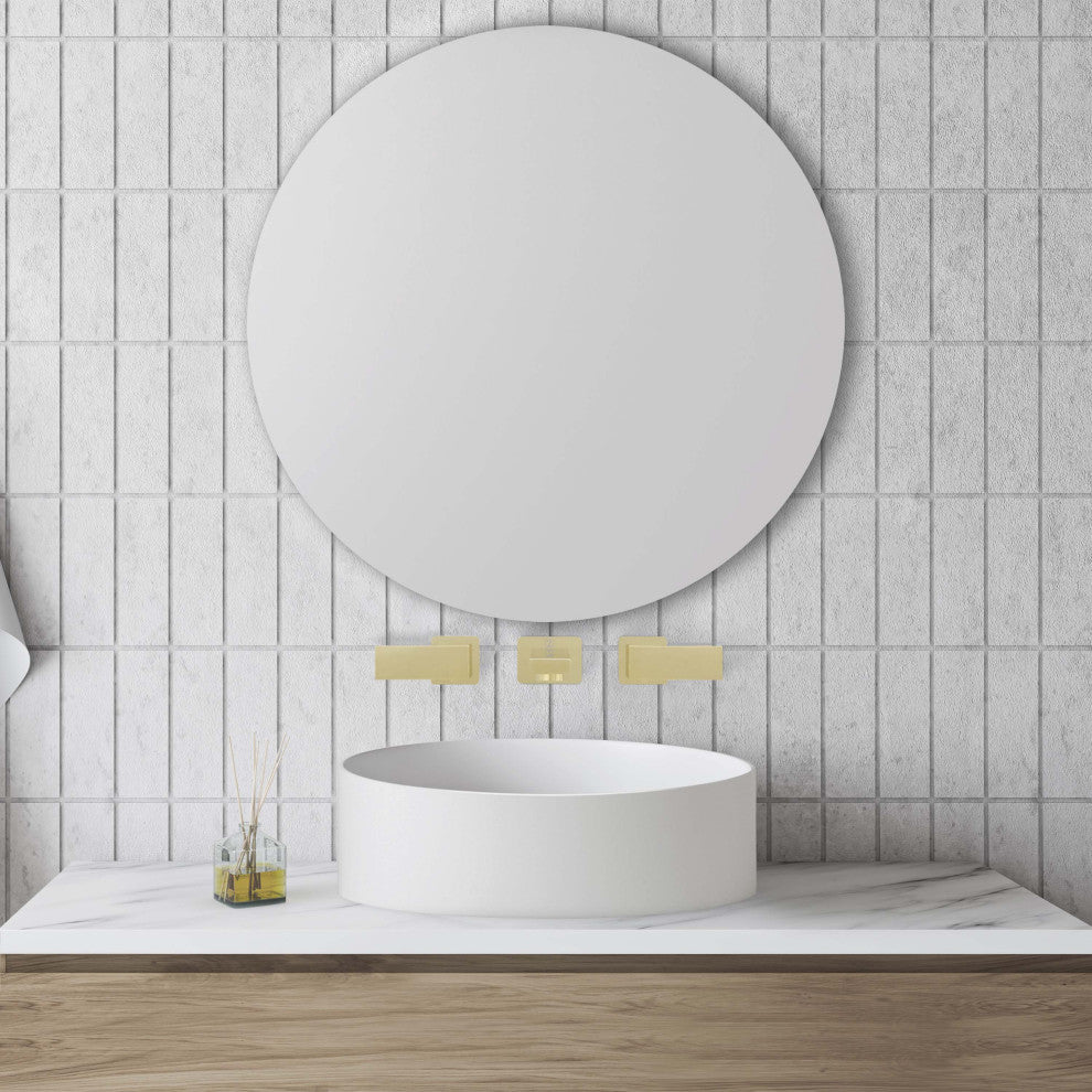 ZLINE Wall Mount Faucet, Polished Gold, BLS-BFW-PG