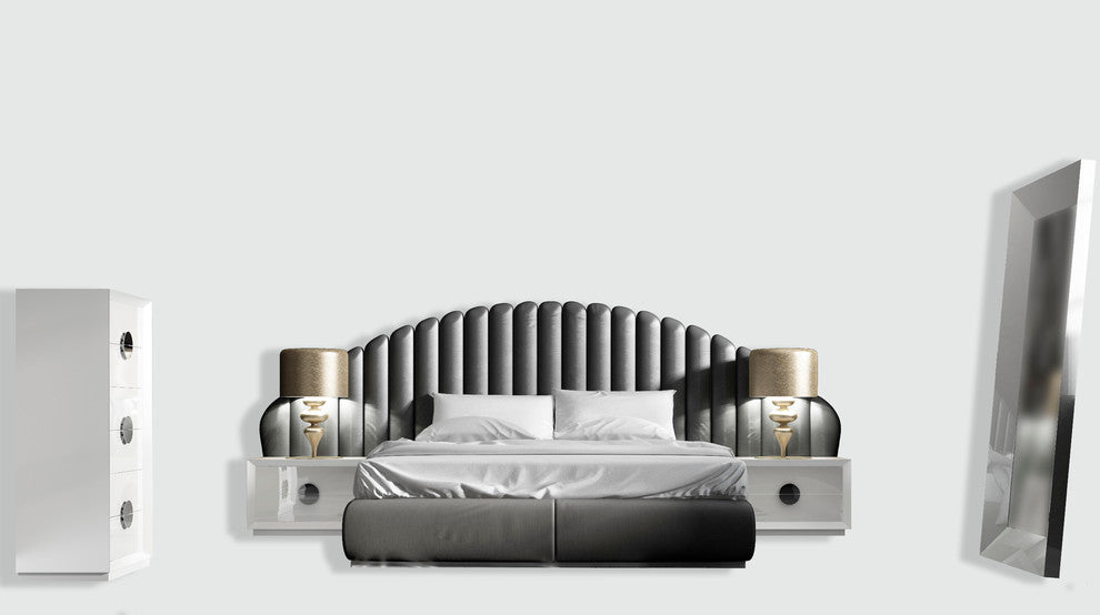 Klass 113 Bed, King With Nightstand