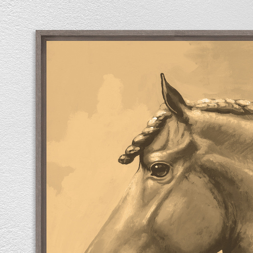 A Braided Mane, 24 x 29