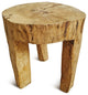 Rustic Naga Three Leg Wood Table 1