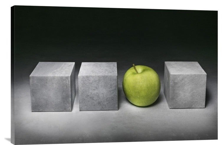 "Green" Stretched Canvas Giclee by Christophe Verot, 30"x20"