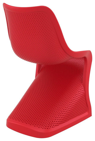 Compamia Bloom Outdoor Dining Chairs, Set of 2, Red