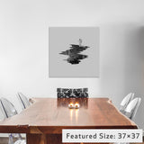 "Space Diving II" by Nicebleed, 18x18x1.5