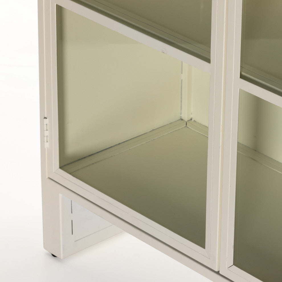 Breya Cabinet-Cream Powder Coat