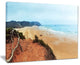 "Tranquil Coastline With Waves" Oversized Beach Wall Art, 20"x12"