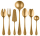 Vintage Serving Set 7-Piece Set, Gold
