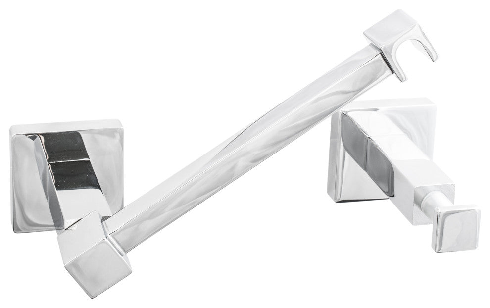 Vlora Bath Series, Two Post Paper Holder, Polished Chrome