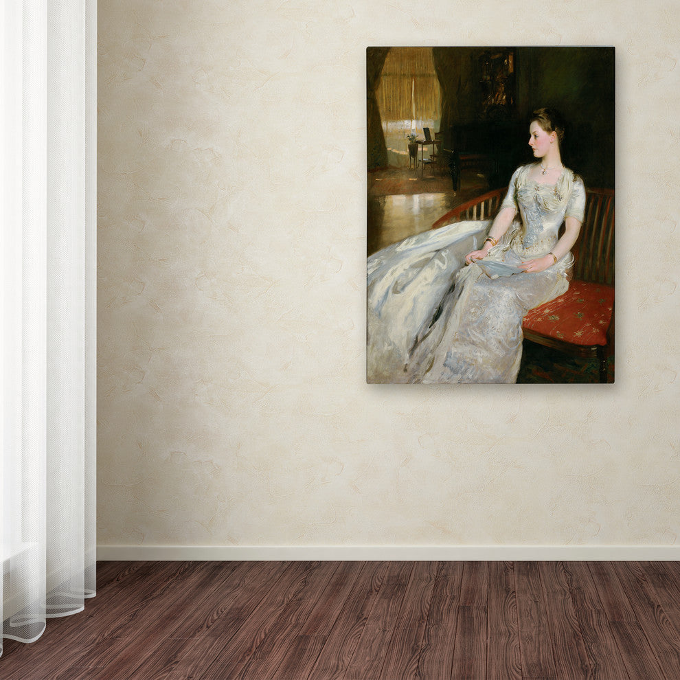 John Singer Sargent 'Mrs Cecil Wade' Canvas Art, 24 x 18