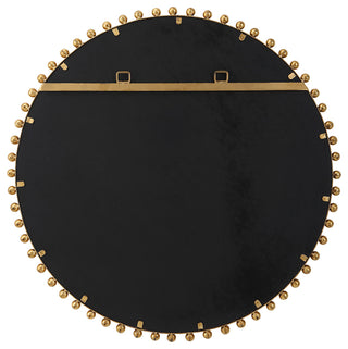 Taza Gold Round Mirror