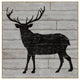 "Lake Lodge II Grey no Words" Digital Paper Print by Sue Schlabach, 26"x26"