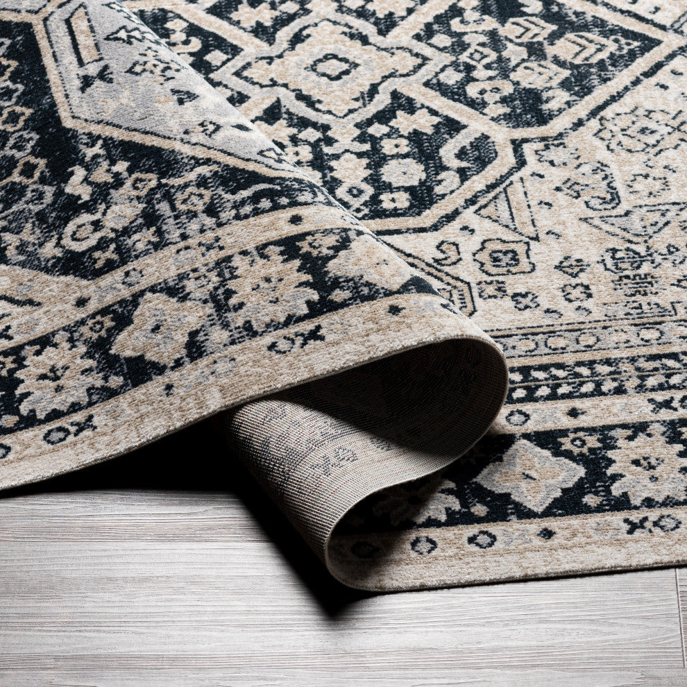 Lavadora LVR-2324 2'7"x7'3" Machine Washable Rug