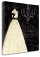 "French Couture I" By Emily Adams, Giclee Print on Gallery Wrap Canvas