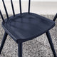 Side Dining Chair, Blue, Wood, Modern, Kitchen Bistro Restaurant Hospitality