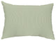 Ticking Stripe 14"x20" Decorative Stripe Outdoor Pillow, Green
